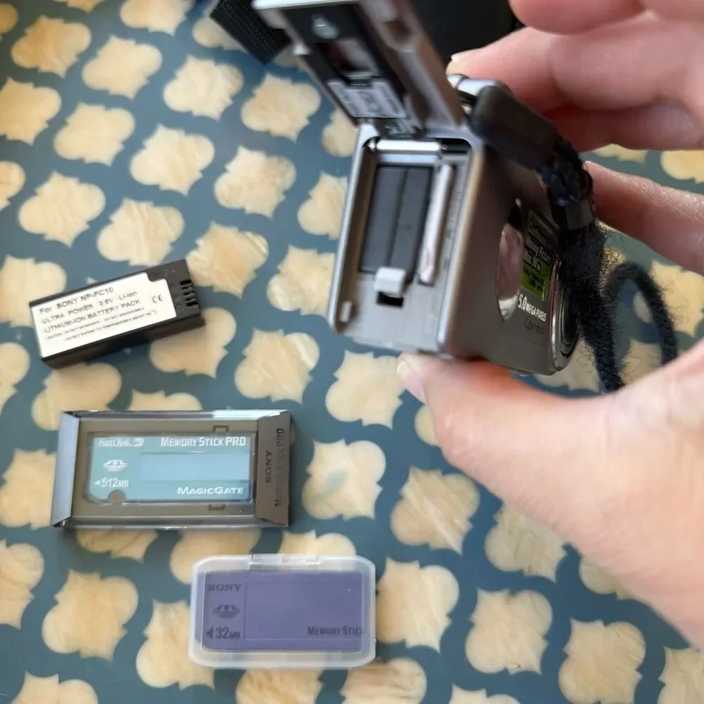 Sony Cyber-shot DSC-P10 Compact Digital Camera Silver 5MP 3X Optical Zoom